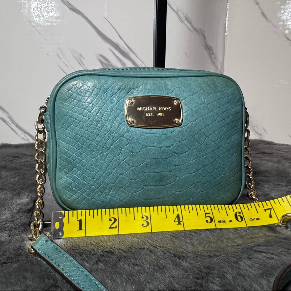 Michael Kors Green/Blue Crossbody Bag